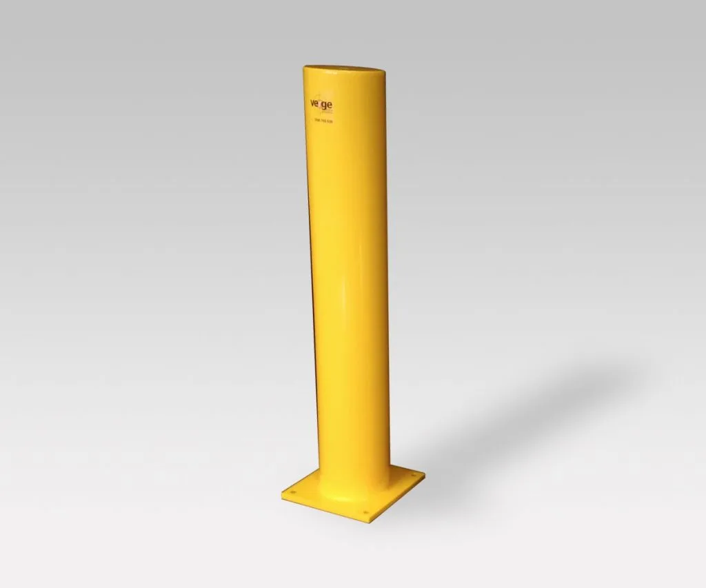 Verge surface-mount safety bollard