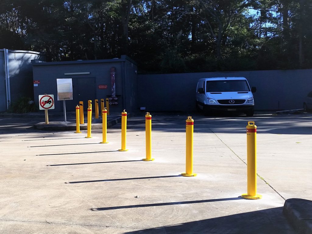 steel bollards